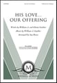 His Love Our Offering SATB choral sheet music cover